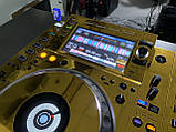Панель всборе 2шт (самоклейка ламінована) Gold для Pioneer cdj2000nexus2, фото 6