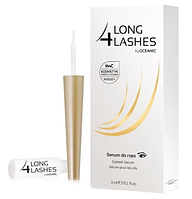 Long 4 Lashes Сыворотка Для Удлинения Утолщения Укрепления Наращивания Ресниц 3 мл Польша