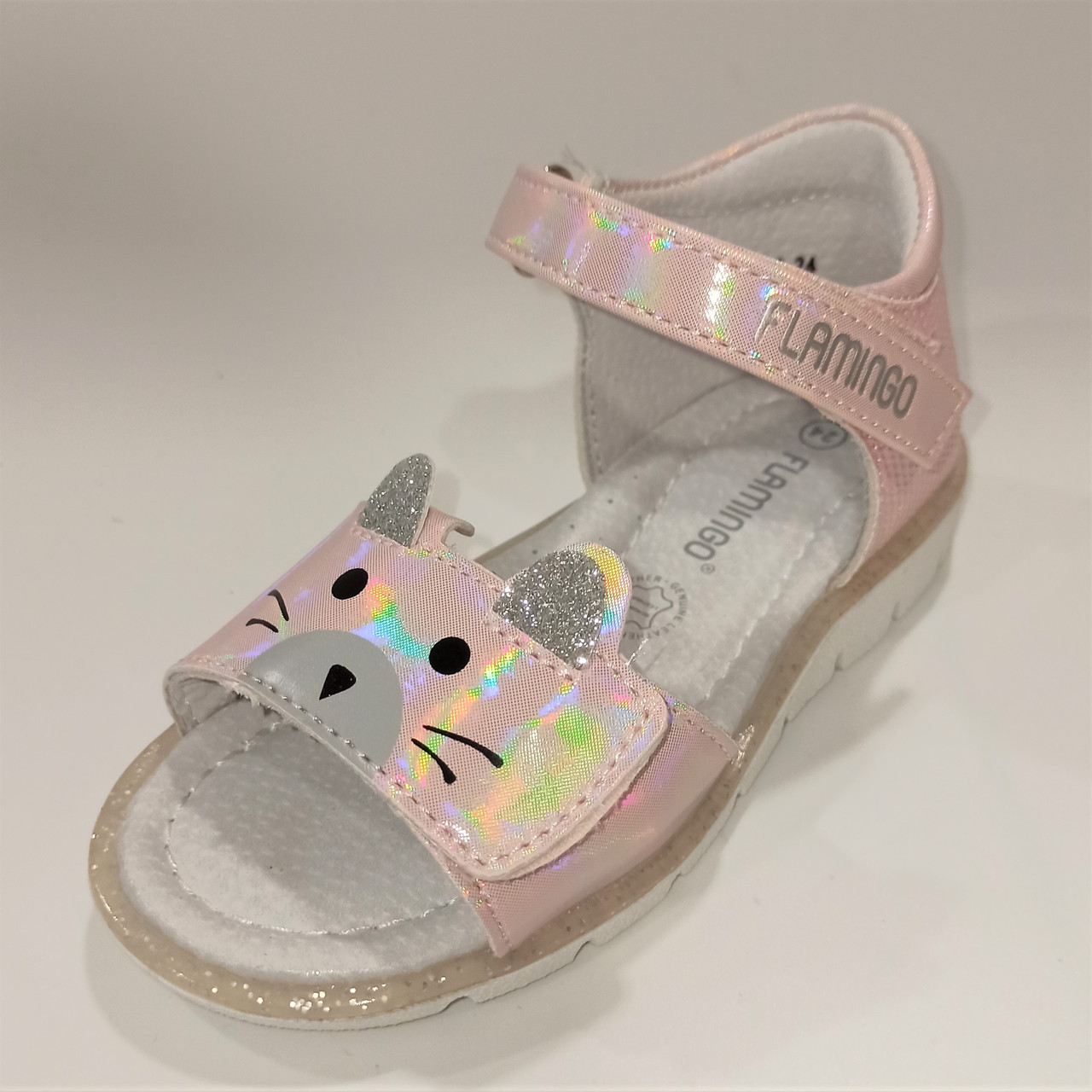 Дитячі босоніжки для дівчат, Flamingo (код 1219) naletayka.com Дитячі босоніжки для дівчат, Flamingo (код 1219) фото