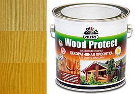 Просочення декоративне для дерева з воском Dufa Wood Protect Сосна шовковистий глянець 2,5 л