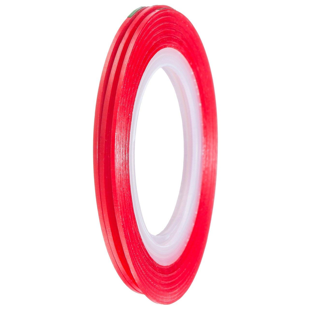 Стрічка-скотч для декору 1 мм, Т31 червоний матовий