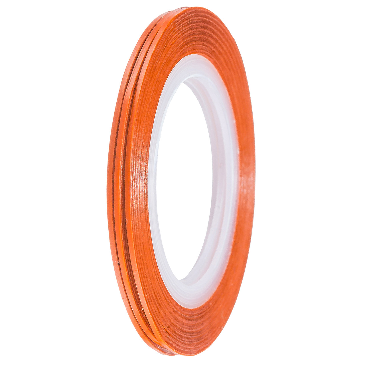 Стрічка-скотч для декору 1 мм, Т27 матовий помаранчевий