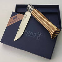 Ніж Opinel №8 VRI Laminated коричневий