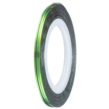 Стрічка-скотч для декору 1 мм, зелений Т19, фото 1