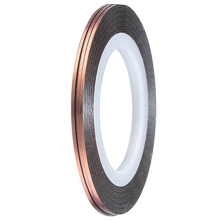 Стрічка-скотч для декору 1 мм, Т84 коричневий, фото 1