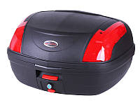 TopBox YM-0889 Black/Red Кофр пластиковый (V-46L / На два шлема)
