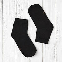 Гладкие однотонные носки для школы. Размер 16-18