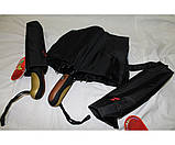 Чоловіча парасолька напівавтомат у 3 складання Bellissimo (Угорщина), фото 4