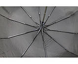 Чоловіча парасолька напівавтомат у 3 складання Bellissimo (Угорщина), фото 5