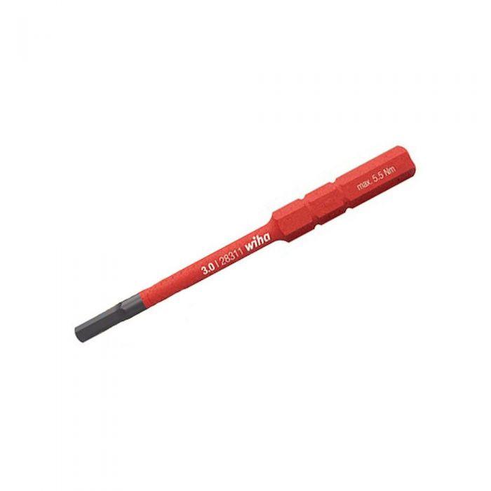 Біта SW1,5x75мм (шестигранник) SoftFinish electric slimBit 37222 Wiha