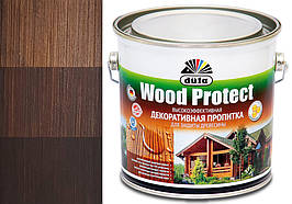 Просочення декоративне для дерева з воском Dufa Wood Protect Кіпарис шовковистий глянець 2,5 л