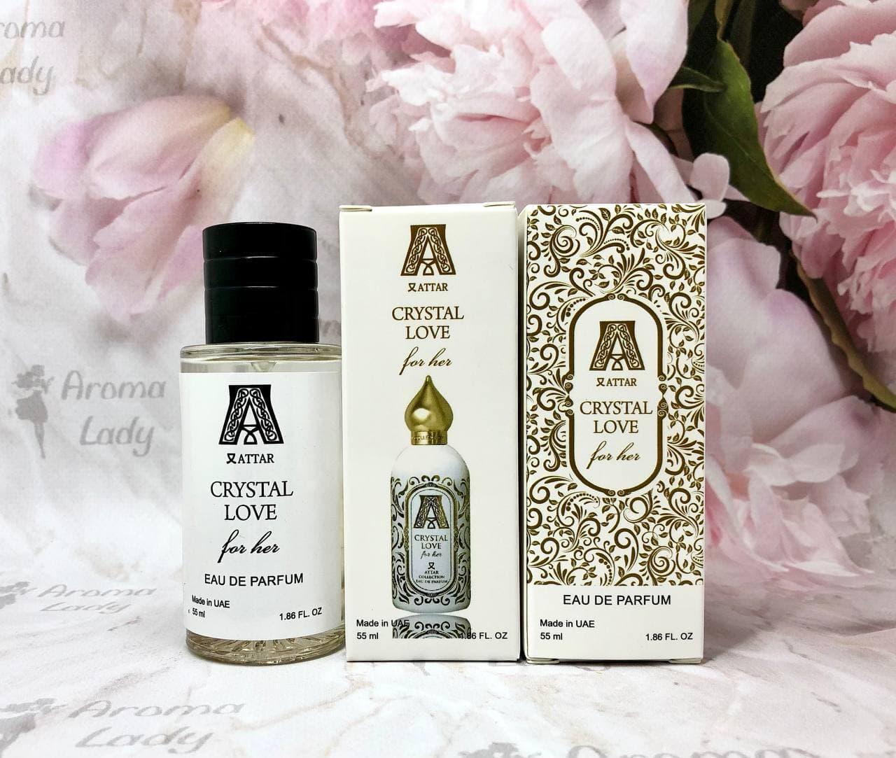 Парфумована вода жіноча Attar Collection Crystal Love for Her (Аттар Колекшн Крістал Лав фо Хе) 55 мл, фото 1
