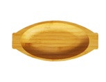 Дошка сервірувальна овальна, бамбук, (18 х 9 см) OMS 9108 Bote