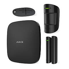 Стартовий комплект бездротової сигналізації Ajax StarterKit(чорний)