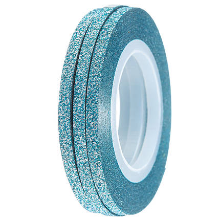 Стрічка-скотч для декору 3 мм, Т72 цукрова бірюза, фото 1