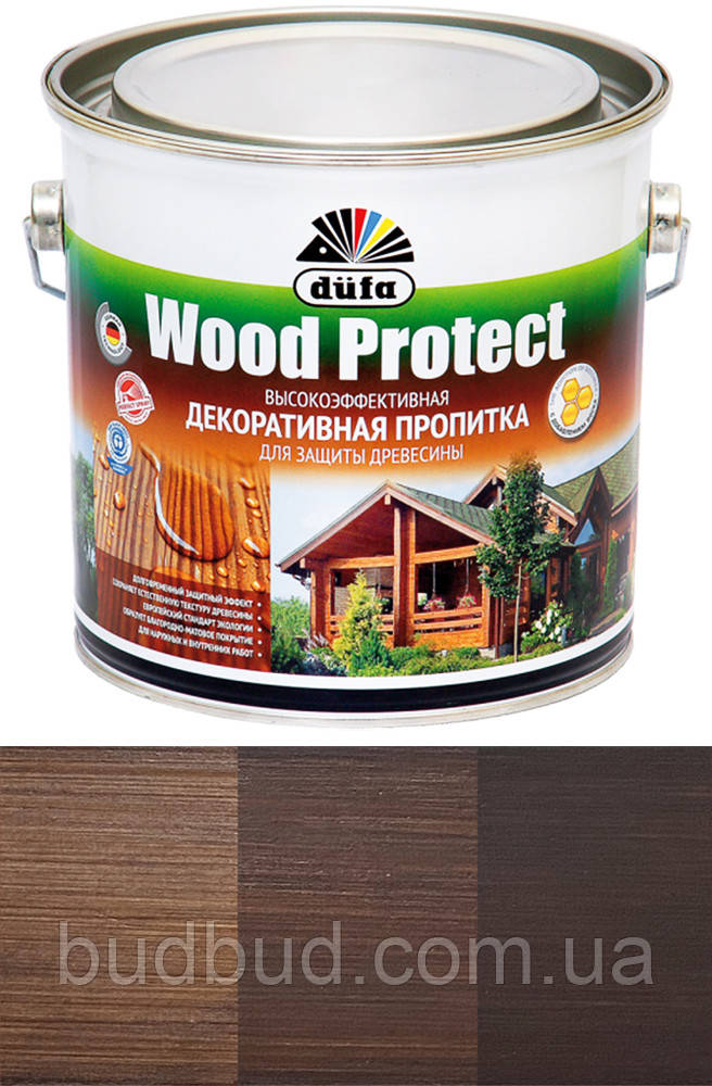 Декоративний засіб для дерева DE Wood Protect Dufa EXPERT 0.75 л, Кіпарис, Шовковисто-глянцевий