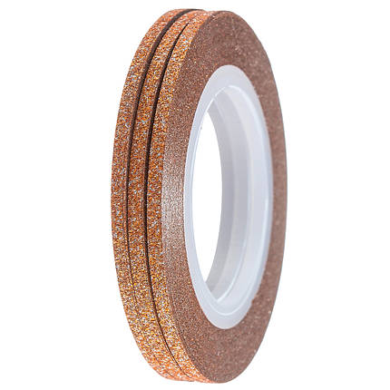 Стрічка-скотч для декору 2 мм, Т57 цукрова коричневий, фото 1