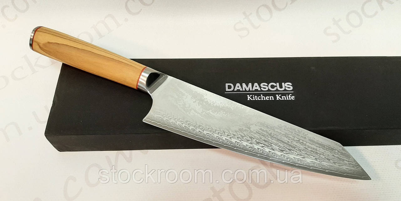 Ніж шеф кухаря Damascus (DK-OK 4001) дамаська сталь