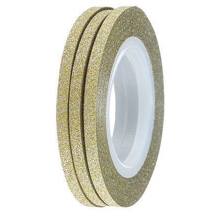 Стрічка-скотч для декору 3 мм, Т77 цукрова бронза, фото 1