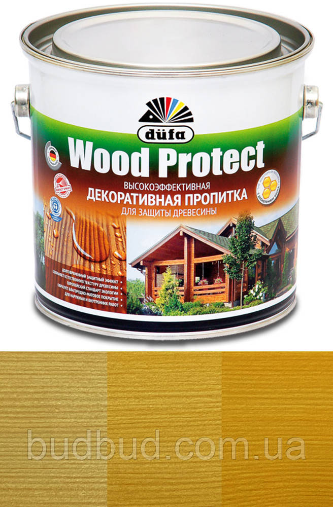 Декоративний засіб для дерева DE Wood Protect Dufa EXPERT 0.75 л, Сосна, Шовковисто-глянцевий