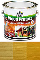 Пропитка декоративная с воском для дерева DE Wood Protect Dufa EXPERT 0.75, Сосна