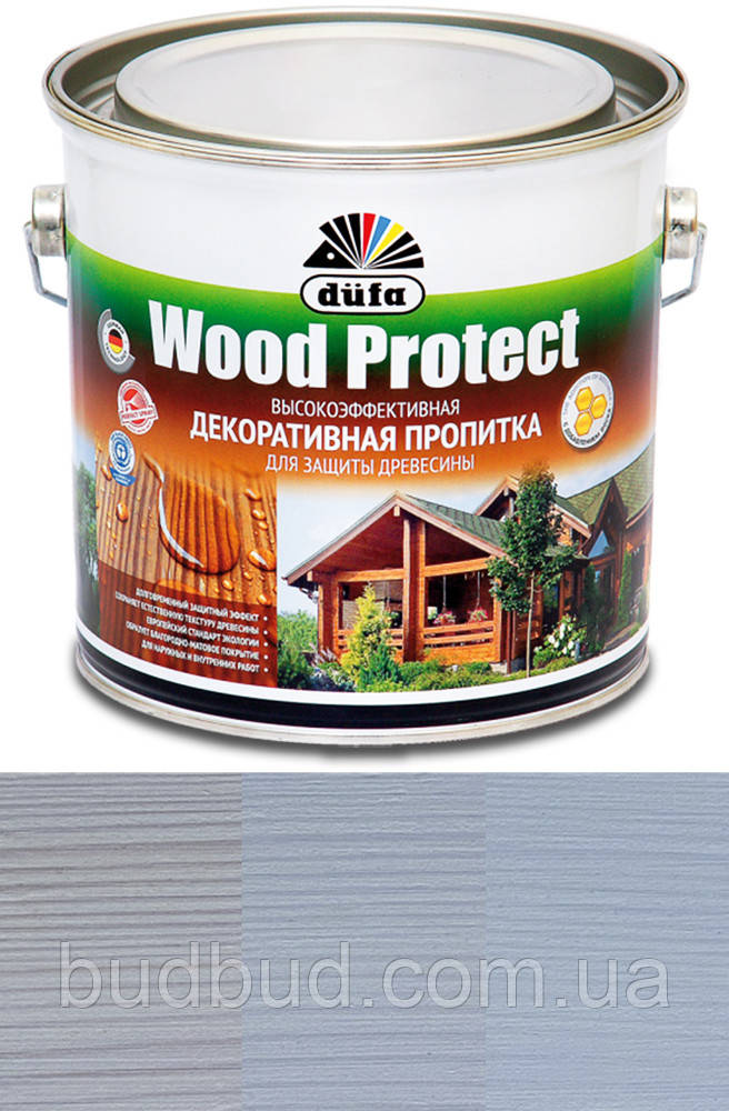 Декоративний засіб для дерева DE Wood Protect Dufa EXPERT 2.5 л, Білий, Шовковисто-глянцевий