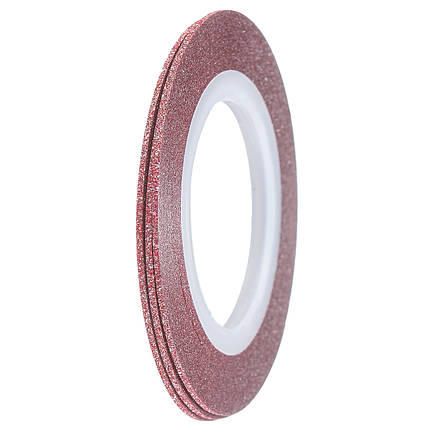 Стрічка-скотч для декору 1 мм, Т34 цукрова червоний, фото 1