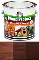 Декоративний засіб для дерева DE Wood Protect Dufa EXPERT 0.75 л, Махагон, Шовковисто-глянцевий