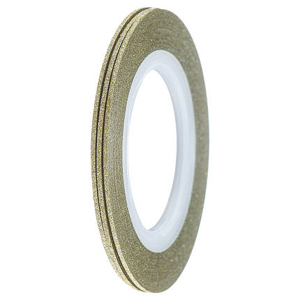Стрічка-скотч для декору 1 мм, Т36 цукрова бронза, фото 1