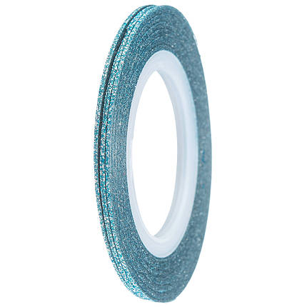 Стрічка-скотч для декору 1 мм, Т38 цукрова блакитний, фото 1