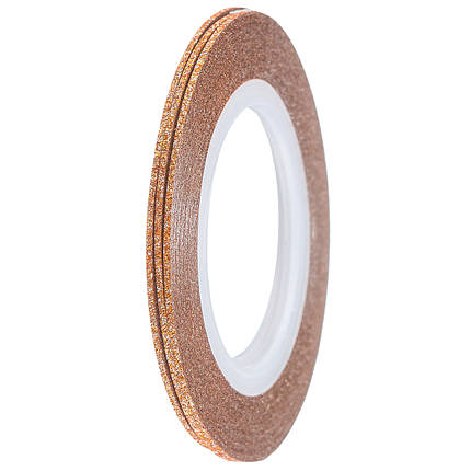 Стрічка-скотч для декору 1 мм, Т40 цукрова світло-коричневий, фото 1