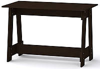 Стол кухонный КС-10 Венге темный Компанит (110х60х72,6 см) кромка 2 мм