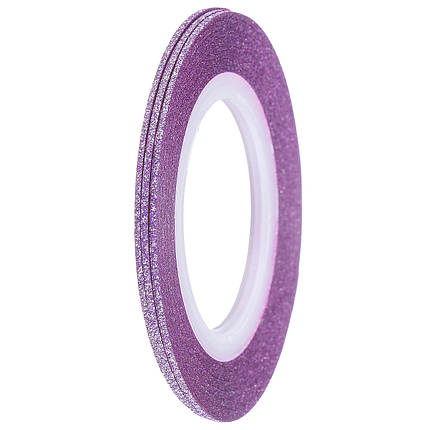 Стрічка-скотч для декору 1 мм, Т90 цукрова фіолетовий, фото 1