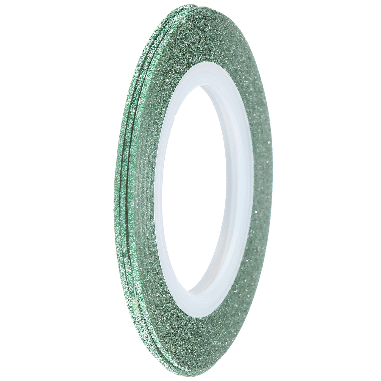 Стрічка-скотч для декору 1 мм, Т91 цукрова зелений