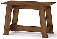 Стол кухонный КС-11 Орех экко Компанит (110х60х72,6 см) кромка 2 мм