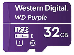 Карта пам'яті MICRO SDHC 32GB UHS-I/Western Digital PURPL/WDD032G1P0A WDC