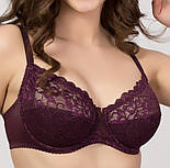 Мереживний бюстгальтер із м'якою чашкою на кісточках білий, фото 4