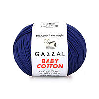 Gazzal Cotton Baby - 3438 темно-синій