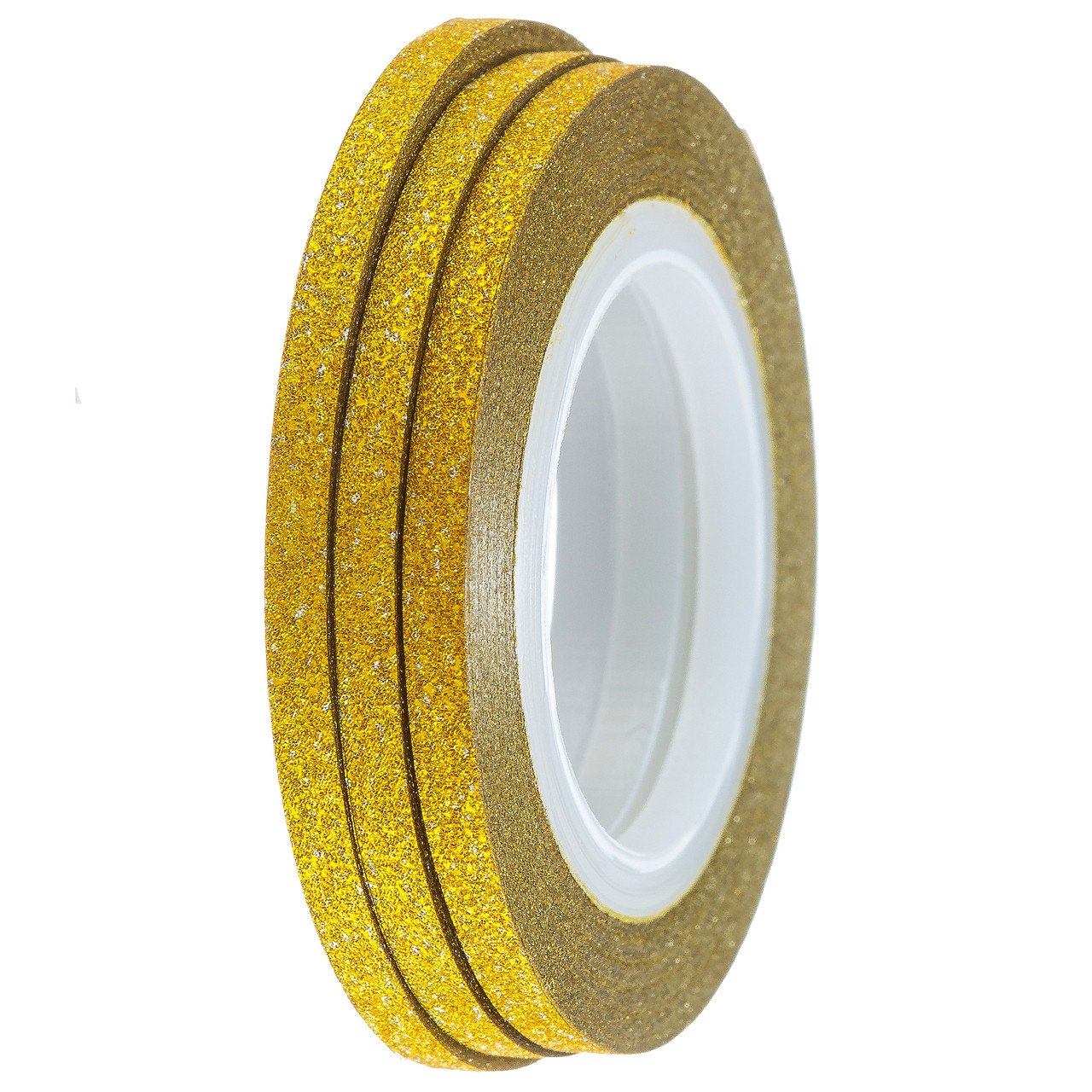 Стрічка-скотч для декору 3 мм, Т76 цукрова золото
