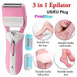 Епілятор Gemei 3 в 1 акумуляторний