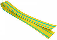 Ø30/15мм Термоусаджувальна трубка жовто-зелена (1м) [A0150040052] АСКО
