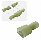 Ізольований наконечник (вилка) 0.5-1.5 кв.мм. розміри-6.3х1мм (1 шт.) [A0060150009] MDFNY 1.25-250 АСКО