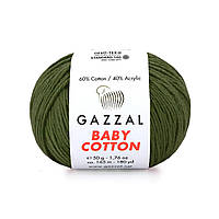 Gazzal Baby Cotton - 3463 хаки