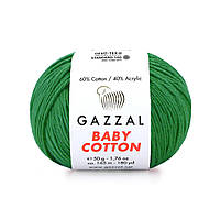 Gazzal Baby Cotton - 3456 изумруд