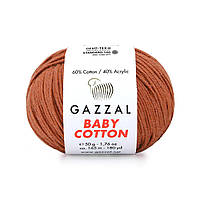 Gazzal Baby Cotton - 3454 теракот