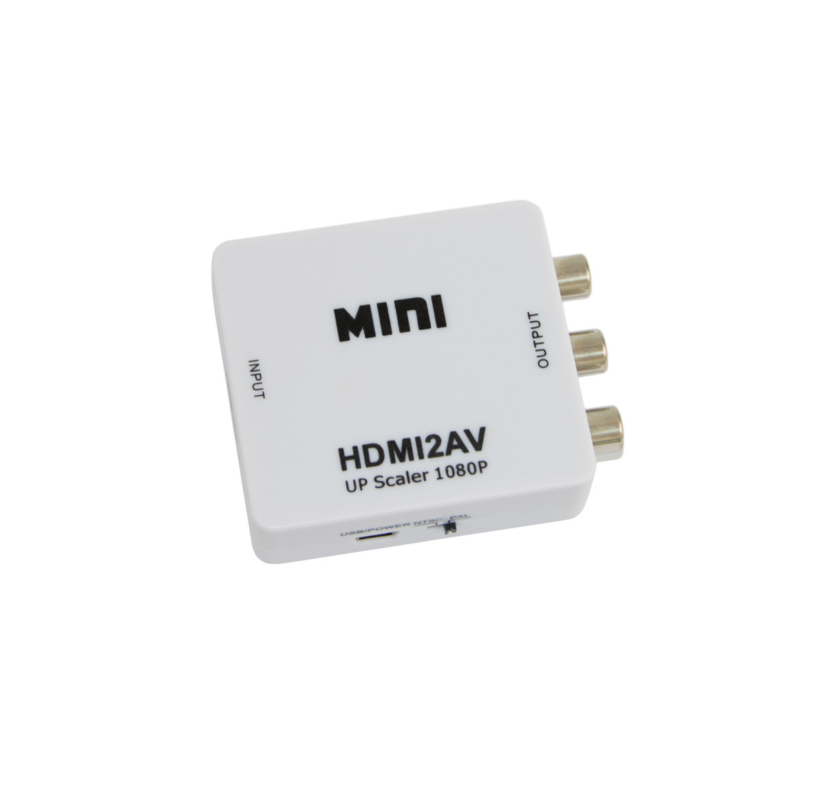 Перехідник hdmi на тюльпани (AV) MINI HDMI2AV, конвертер відеосигналу hdmi в av | переходник hdmi RCA
