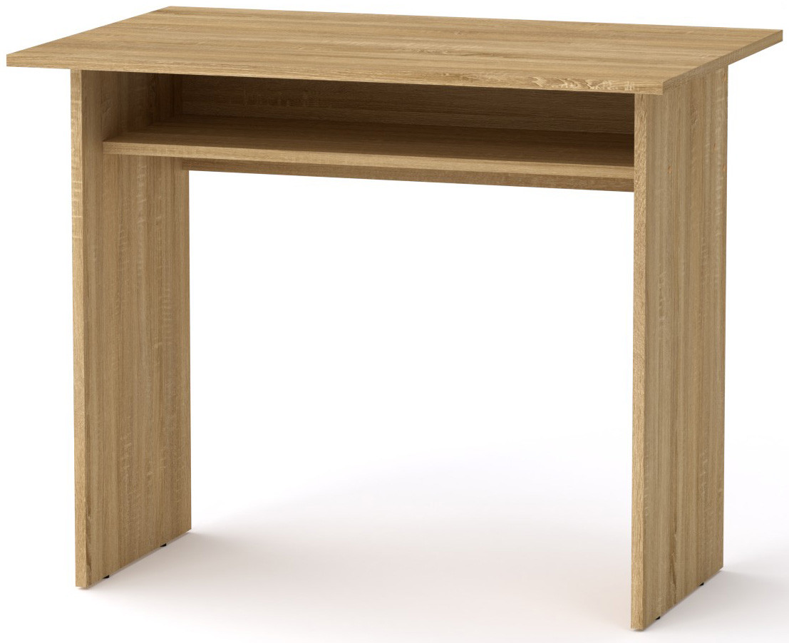 Стіл письмовий МО-4 Дуб сонома Компаніт (90х60х73.6 см), Доставка в точку видачі Rozetka БЕЗКОШТОВНА, фото 1