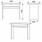 Стіл письмовий МО-4 Дуб сонома Компаніт (90х60х73.6 см), Доставка в точку видачі Rozetka БЕЗКОШТОВНА, фото 5