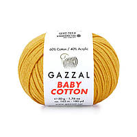 Gazzal Baby Cotton — 3447 гірчиці