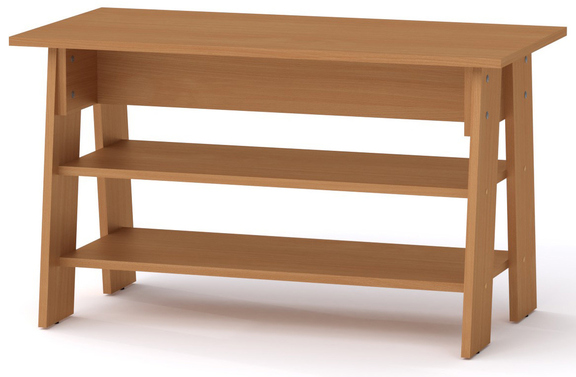 Стіл журнальний Джаз-2 Компаніт Бук (90,4х45,4х52 см), фото 1